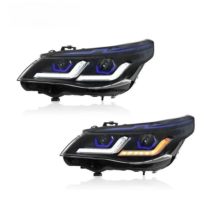 

1 Unit LED Headlights Car Accessories for Auto Lighting Systems 03-10 5 Series E60 Headlight Assembly Car Led Lights
