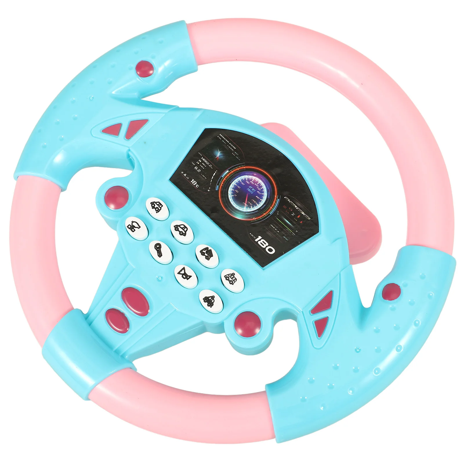 

Toddler Toys Educational for Kids Simulator Baby Steering Wheel Plaything Driving Pretend