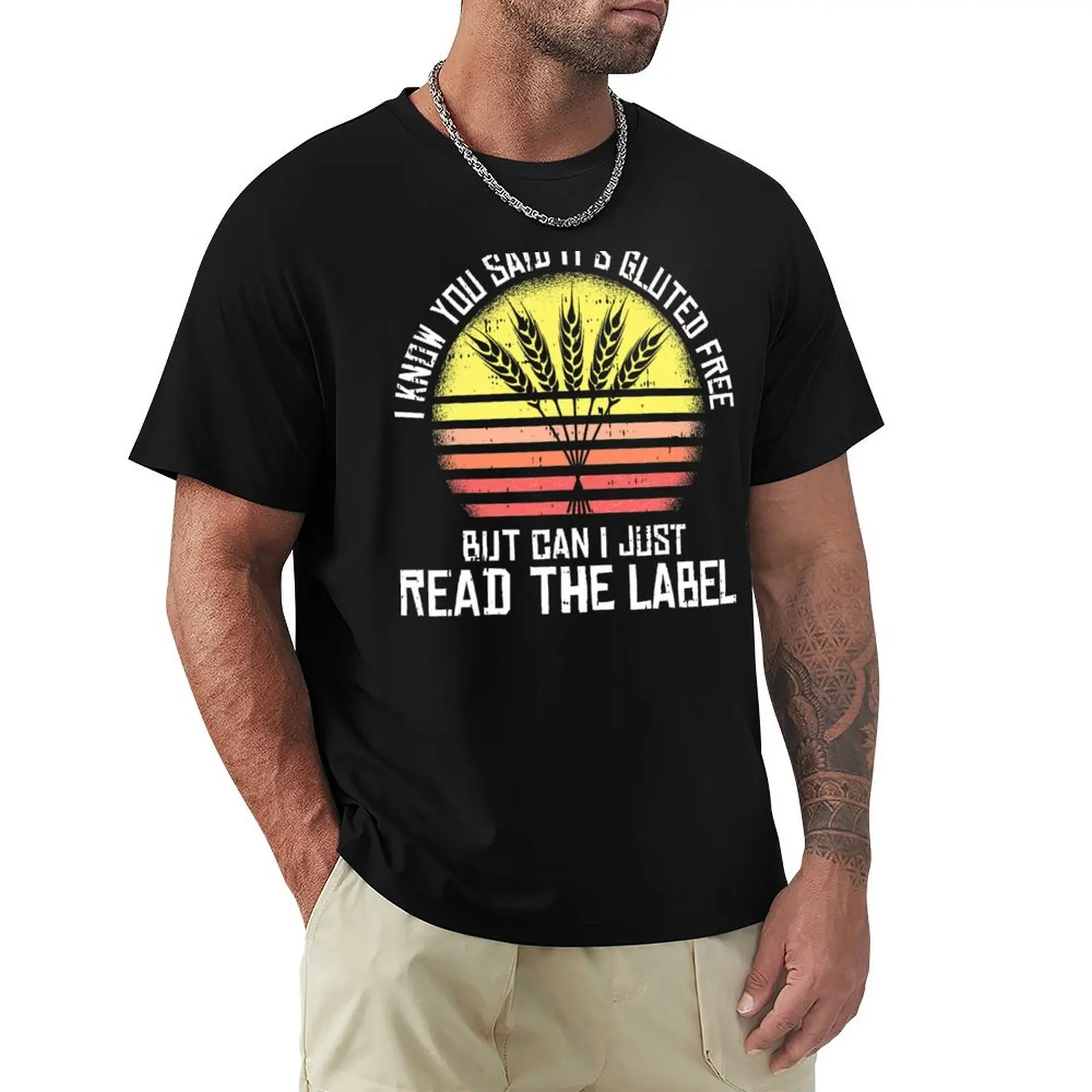 

I Know You Said Its Gluten Free Celiac Disease Awareness T-Shirt Breathable Mesh Panel T-Shirt