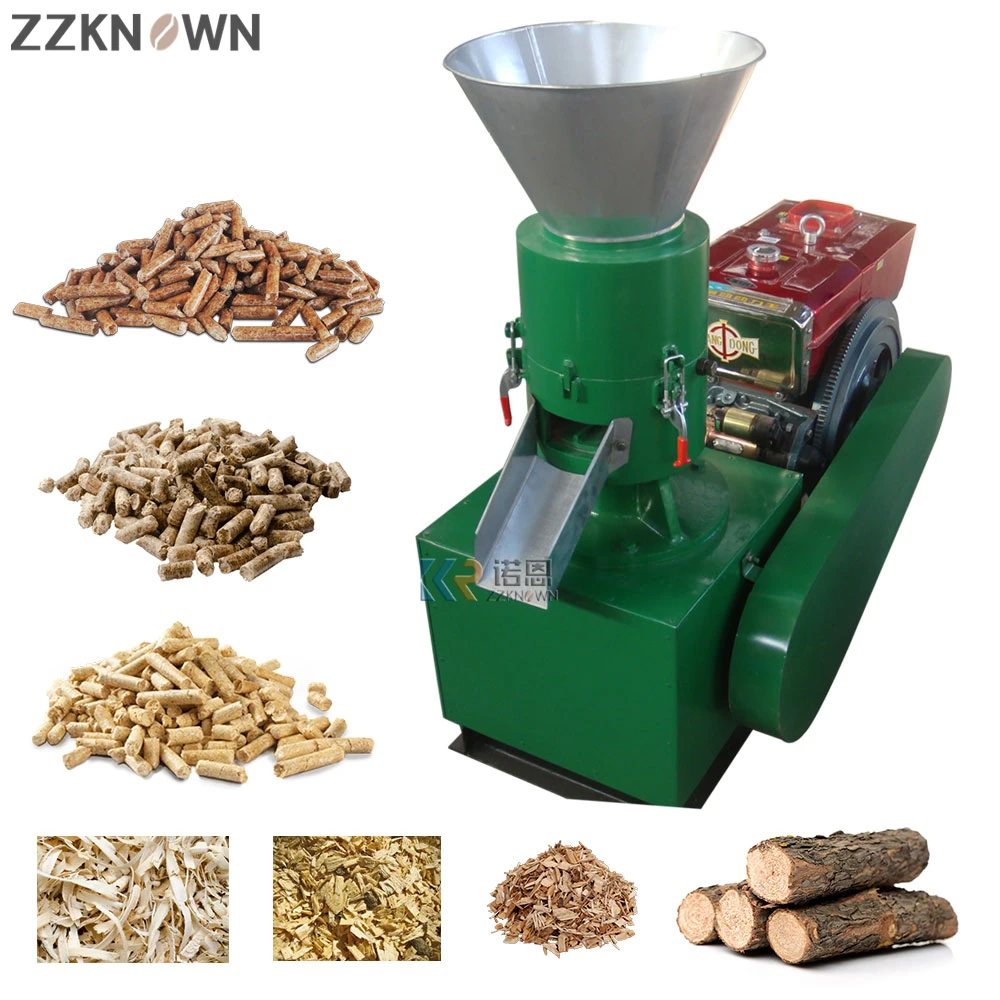 22hp Diesel Wood Pellet Making Machine Powerful and Higher Efficiency Wood Pellet Machine Pelletizer