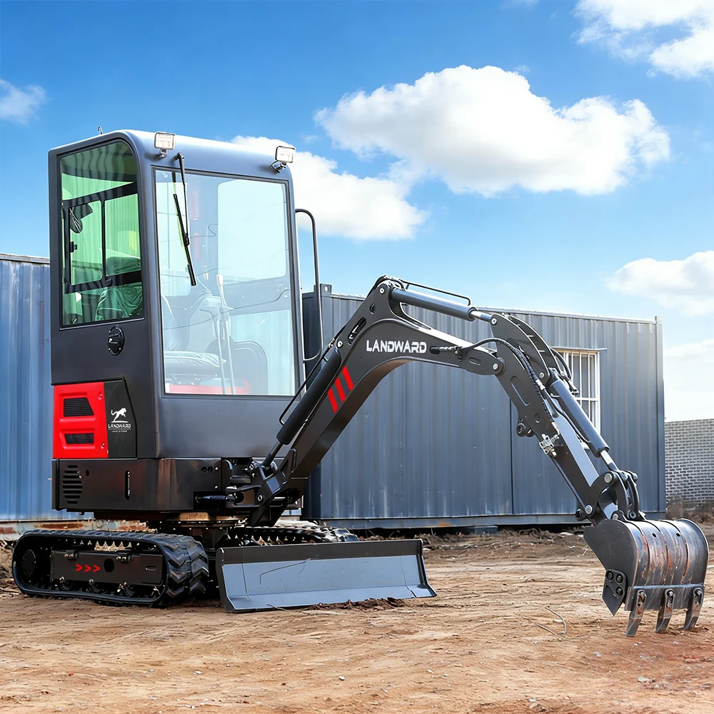 

Hot Sale China 2 Ton Mini Excavator 1800KG Small Digger Household Farm Micro Excavators 1.8 Ton Mini Excavator Customized Prices