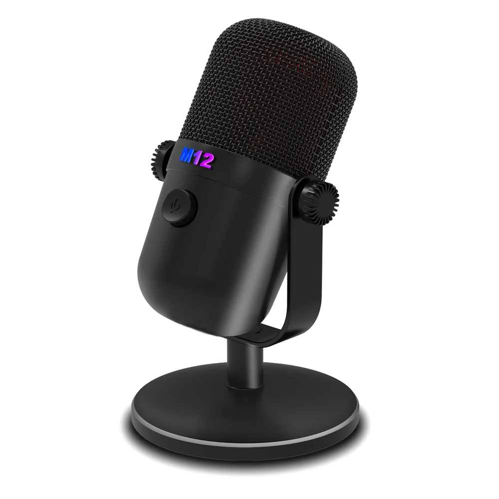 

USB-микрофон Bobidee с регулируемым углом наклона, Plug & Play, для ПК, игр, стриминга, подкастинга, караоке и записи вокала, студийное качество