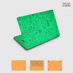 Colorful skin sticker for Macbook Pro 14 2025 2024 2023 Sticker Vinyl Removable Decal Skin