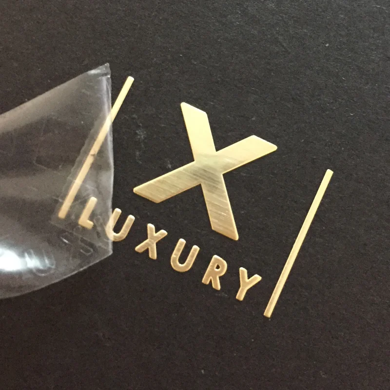 custom.Metal Sticker Metal Packaging Label Candle Bottle High Quality Decorative Sticker Perfume Bottle