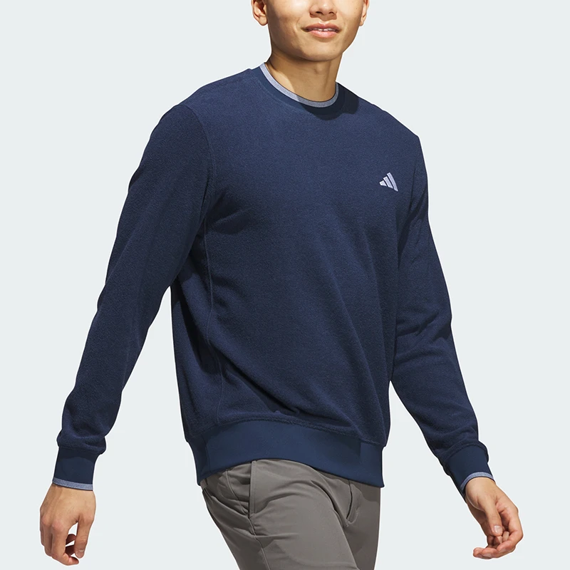 Adidas genuine Ultimate 365 new men's navy blue skin friendly sweatshirt JW1618