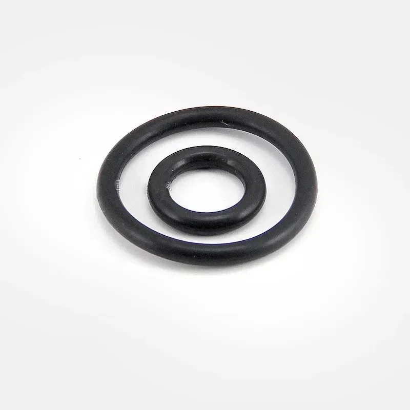 5 pieces of KF10 KF16 KF25 KF40 KF50 for sealing the flange surface of vacuum pipelines, rubber O-ring FKM O-ring seals