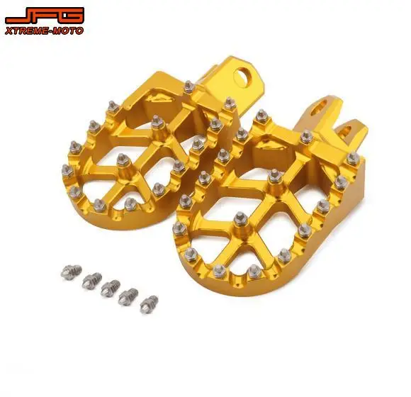 Motorcycles Accessories Footpegs Foot Peg Rest Rests Footpedal For RM 125 250 250Z RMX250 DRZ400 400S 400E 400SM Dirt Pit Bike