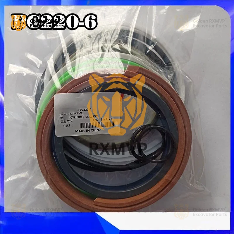 For Komatsu PC220LC-6 PC220-6  Bucket Cylinder Seal Kit  Oil Seal High Quality Excavator