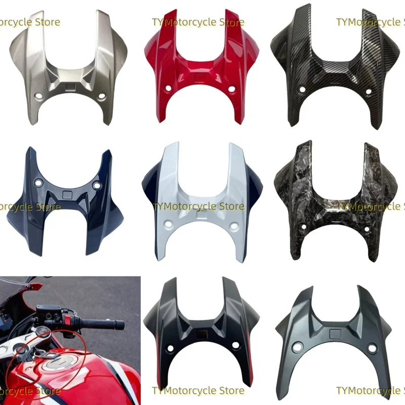 

Motorcycle Front Air Tank Cover Fuel Gas Shell Protector Fairing Fit for Honda CB650R CBR650R 2019 2020-2025