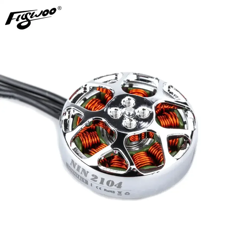 FLYWOO NIN 21041800/3000KV & 2303.5 1750/3000KV محرك Fpv خفيف للغاية لطائرة Whoop وTothpick بدون طيار طائرة بدون طيار fpv لتقوم بها بنفسك أجزاء