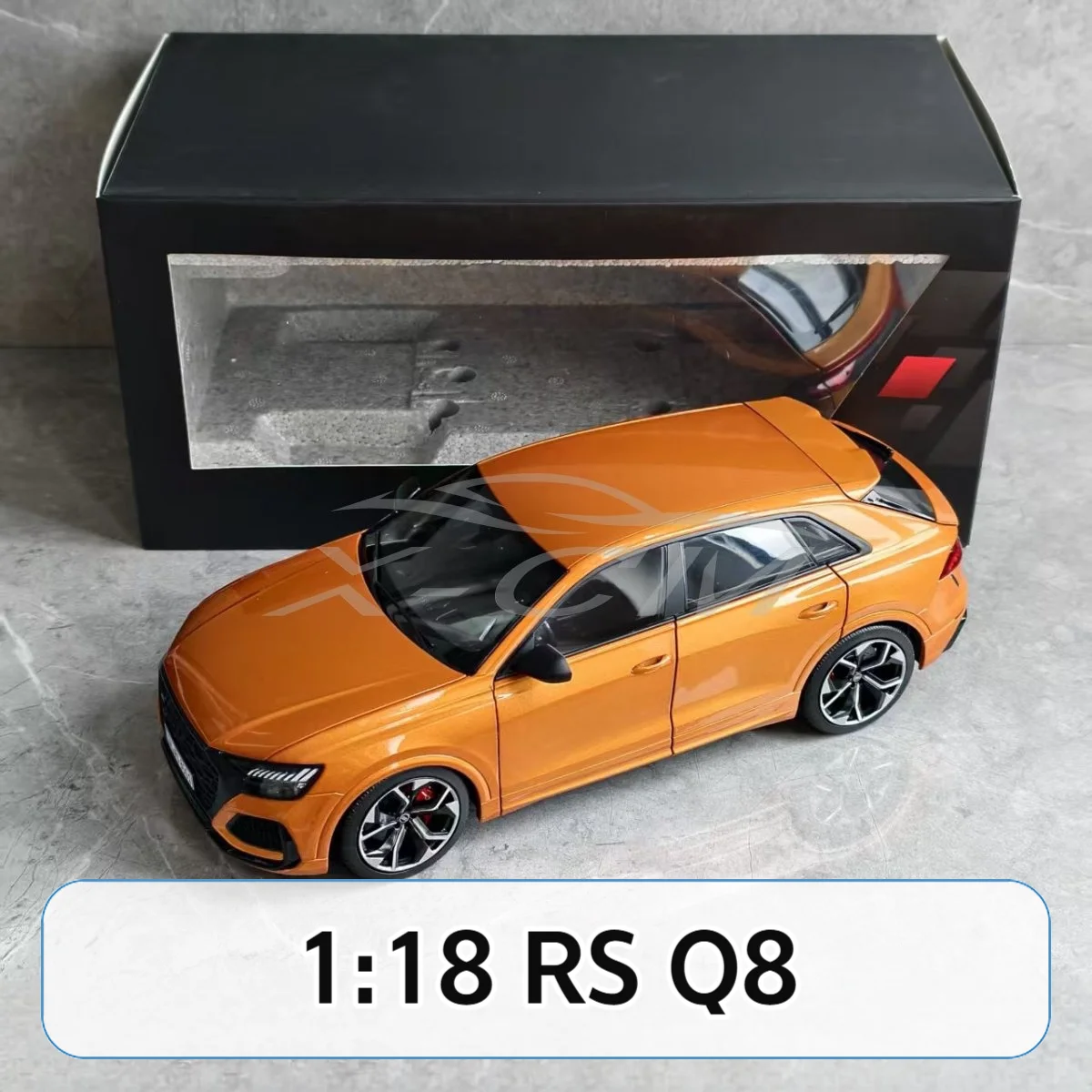 1/18 RS Q8 Diecast Model Car Model Gifts for Collectors