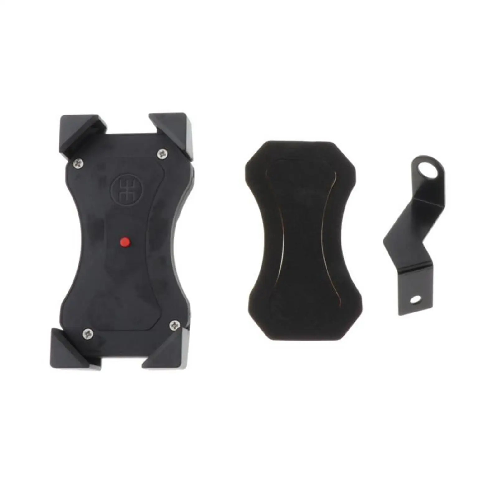 Motorcycle Holder Bracket Adjustable Mirror Base Navigation Phone Mount USB Charging for Mountain Bike