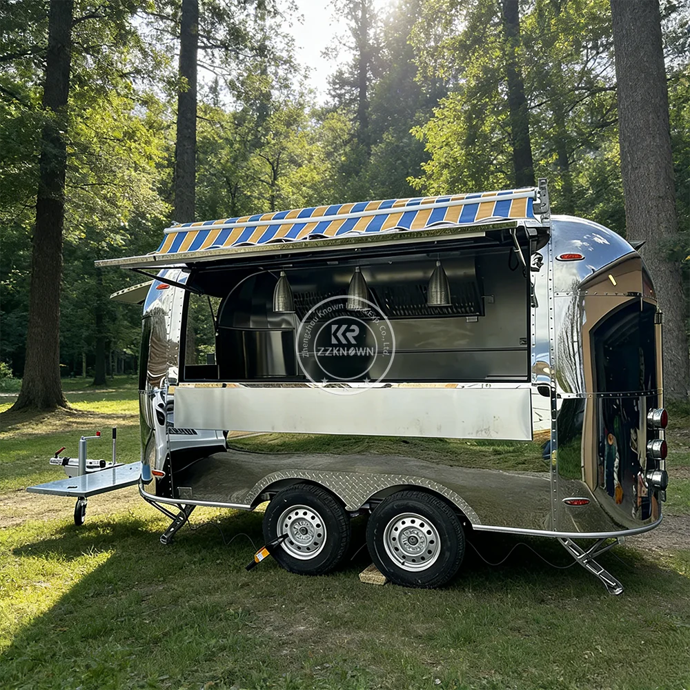 

Premium Pizza Taco Truck Street Catering Night Market Mobile Kitchen Food Trailer Outdoor Event Food Truck For Vending