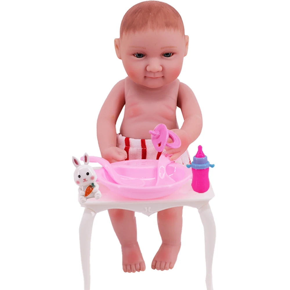 New Style Suitable For Mini OB11 Dollhouse,18 Inch Doll Accessories,Pink Series,Various Tableware And Toy Sets, Children's Gifts