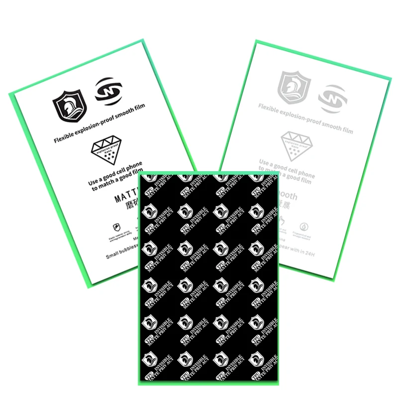 فيلم هيدروجيل من مادة TPU، واقي عالي الدقة، طبقة قطع شفافة، ورقة خصوصية بلوري مقاومة للانفجار، واقي شاشة ميكا هيدروجيل #1