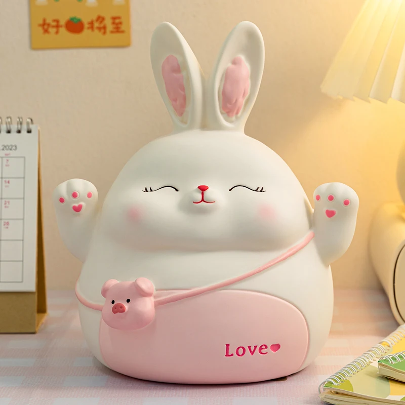 

Rabbit Large Capacity Savings Bank 2024 New Edition Only for Children, Boys and Girls Can Save and Withdraw Savings Bank