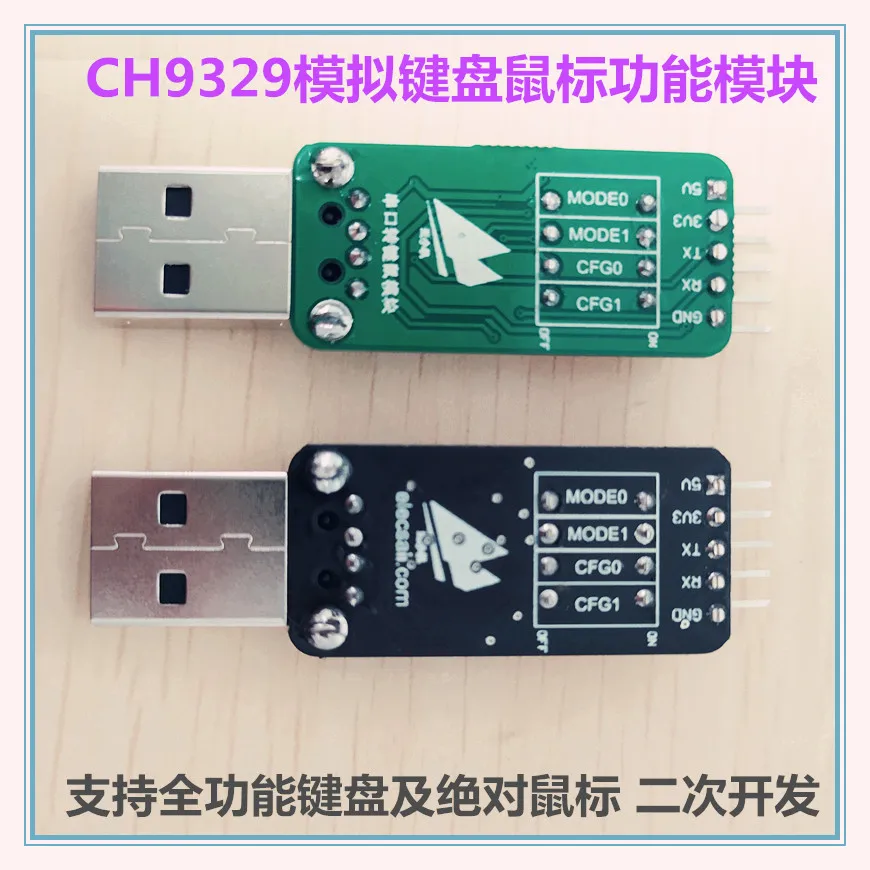 Porta serial TTL para módulo analógico HID completo de teclado e mouse CH9329 Módulo driver grátis