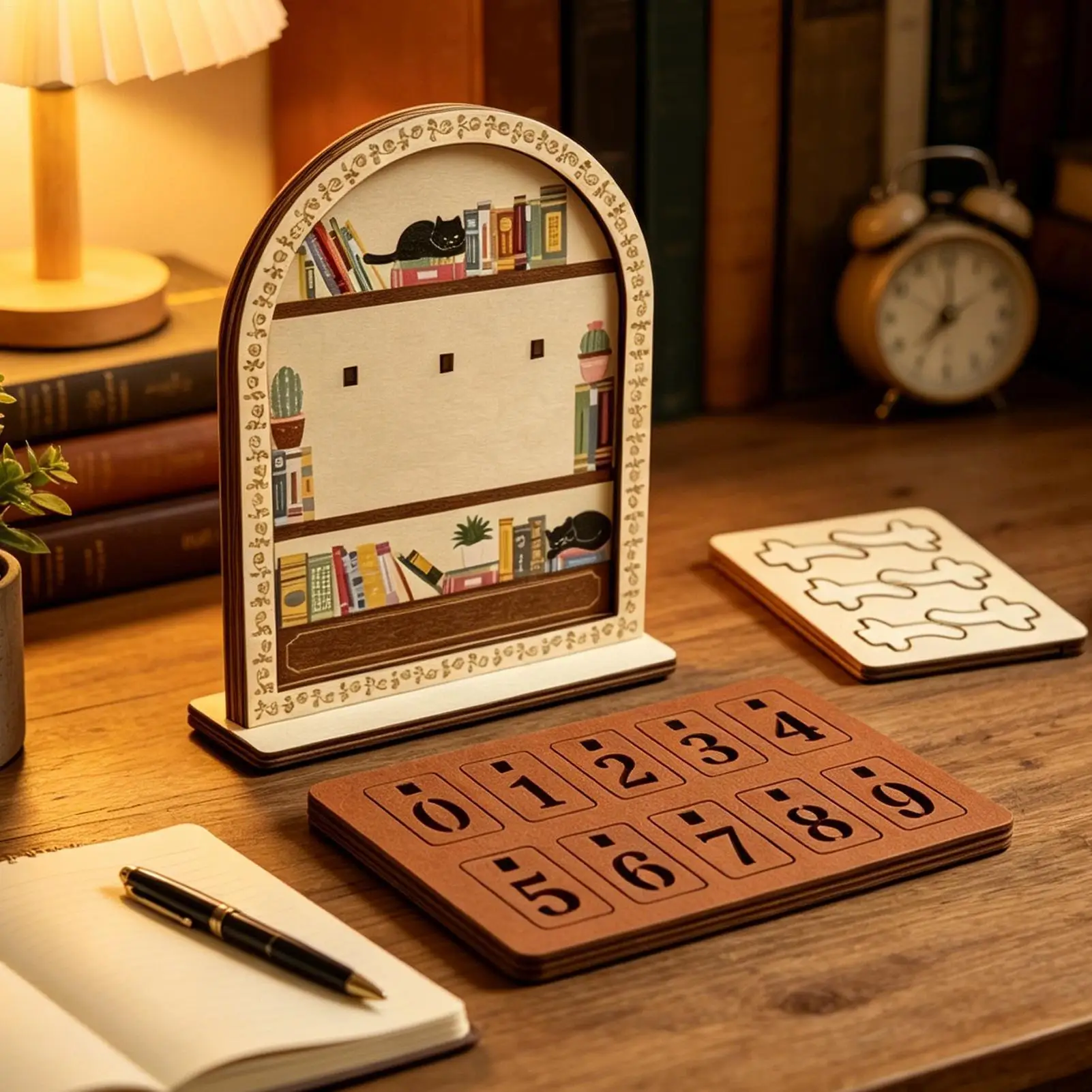 Books Read This Year Counter 0 To 999 Wooden Reader Bookworm Ornament How Many Books Read This Year Sign For Classroom Home