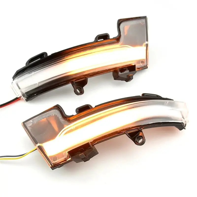 Car LED Dynamic Rearview Mirror Light Side Turn Signal Light For Skoda Octavia Mk3 A7 5E T-Roc Troc T-Cross 2014-2020-A67F
