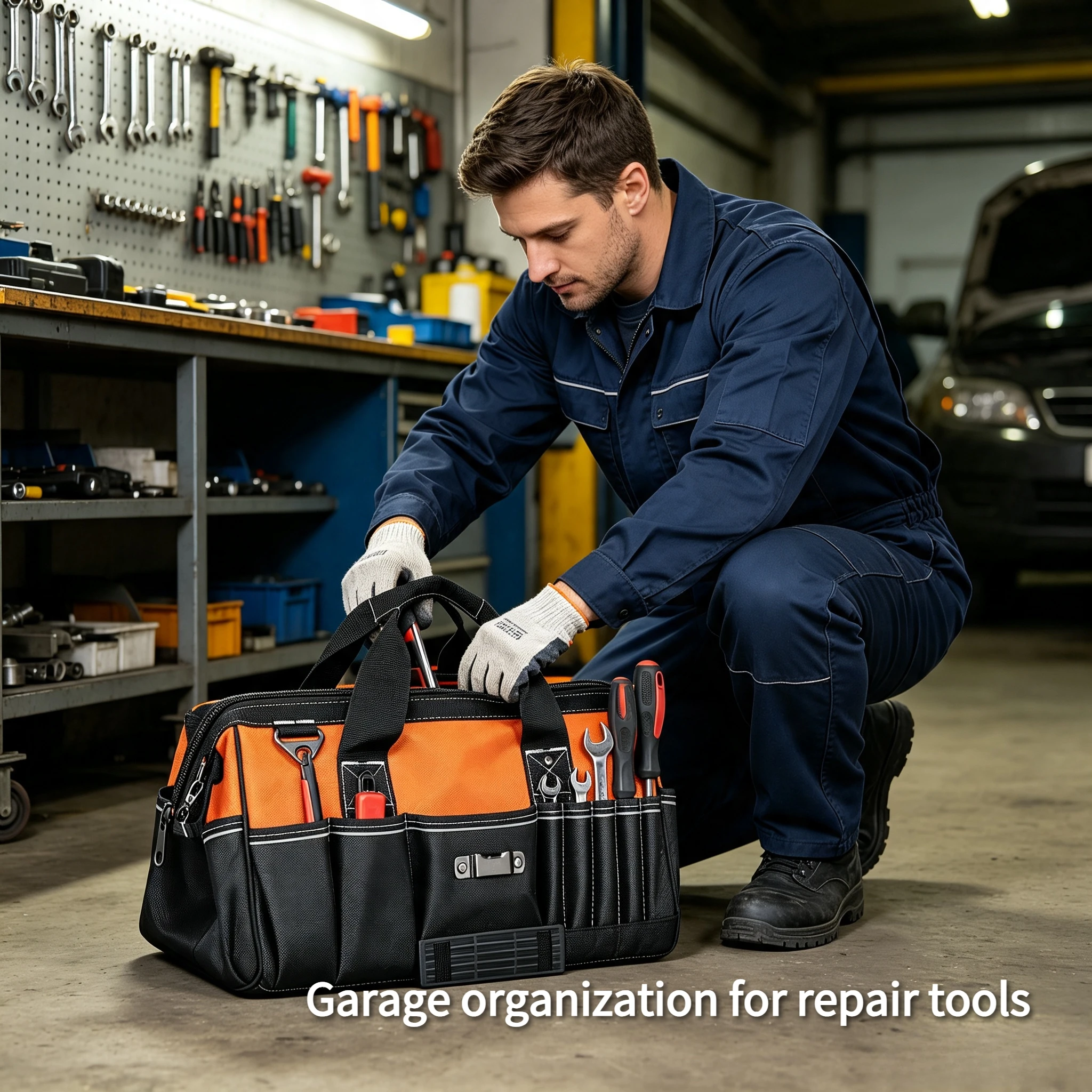 33-Pocket Tool Bag, 15.7