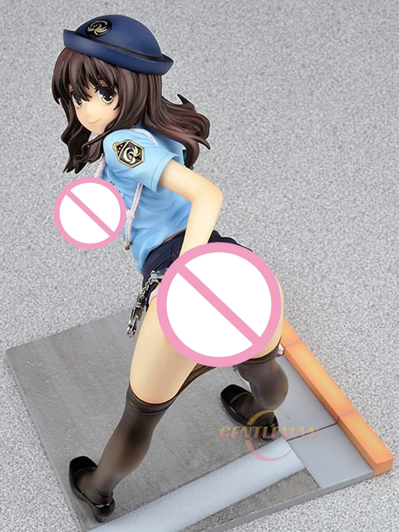 Native Japanese Anime Sex Girl Ecchi Sexual Police 1/7 PVC Action Figure Adult Hentai Collection Model Doll Toys Gift