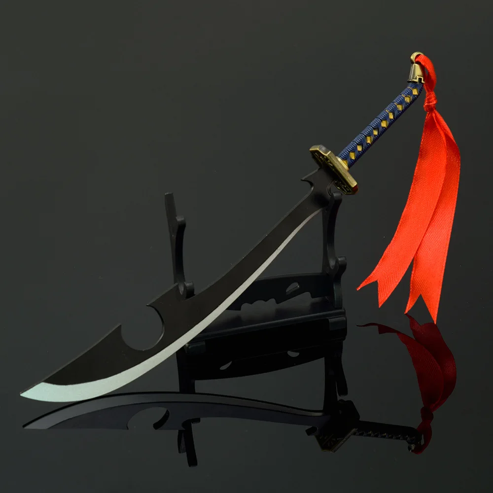 26cm Kyoraku Shunsui Katen Kyokotsu Katana Samurai Sword Bleachs Anime periferiche metallo arma modello collezione regali giocattoli ragazzi