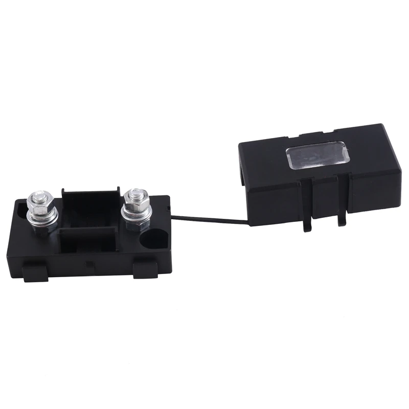 10Piece ANS-H Type Fuse Holder ANS-8 Safety Plate Base Car Automotive Fuse Box Black