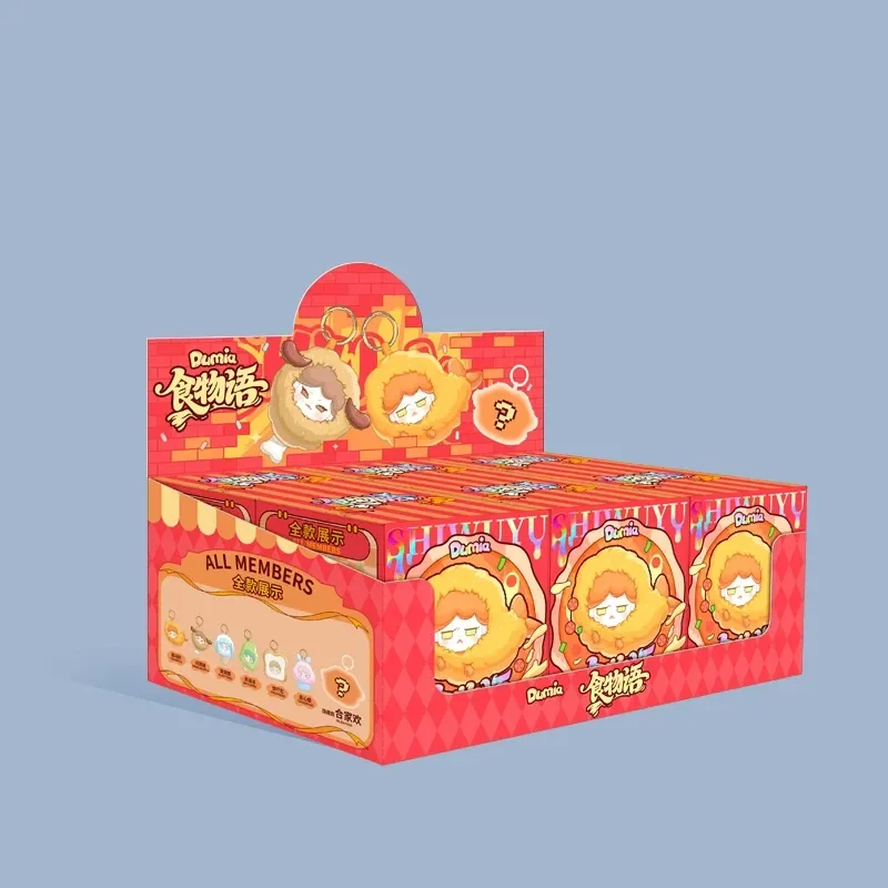 

Трендовые сюрприз-боксы Dumia Food Stories: виниловые плюшевые подвески, куклы, аксессуары для сумок, милые и забавные подарки для девочек