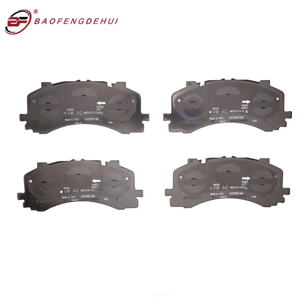 

4PCS 400X38MM Disc Brake Pad Set For AUDI Q7/SUV A8/L A8L A7/Sportback Q8 A6 VW 3.0L Q7 4M0698151K 4M0698151BL 4M069151AL