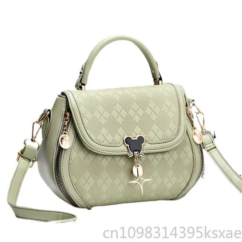 

Disney Crossbody Bag for Women Genuine Soft Leather Lightweight Small Sling Purse Summer Versatile Daily Casual Use Fashion