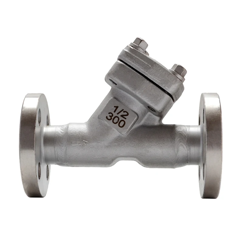 

Forged stainless steel flange filter GL 41 W - 16/25/40 P high temperature and high pressure filter