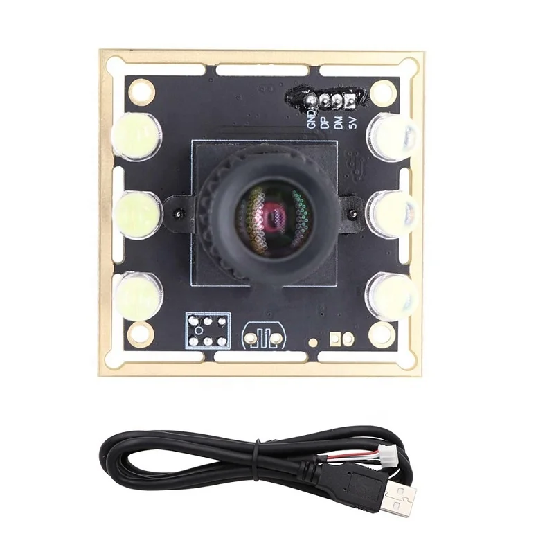 DingdangSmart 2MP 1080P WDR AR0331 CMOS Sensor USB Camera Module with Free Driver MJPEG Plug&Play for LPR Recognition
