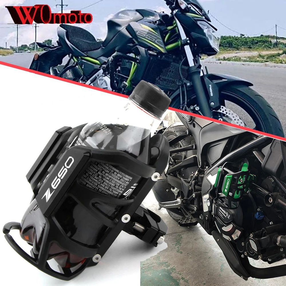 

Аксессуары для мотоциклов KAWASAKI Z650 Z650RS Z 650 650RS, алюминиевая резиновая клетка для бутылок для напитков, держатель для стаканов Sdand