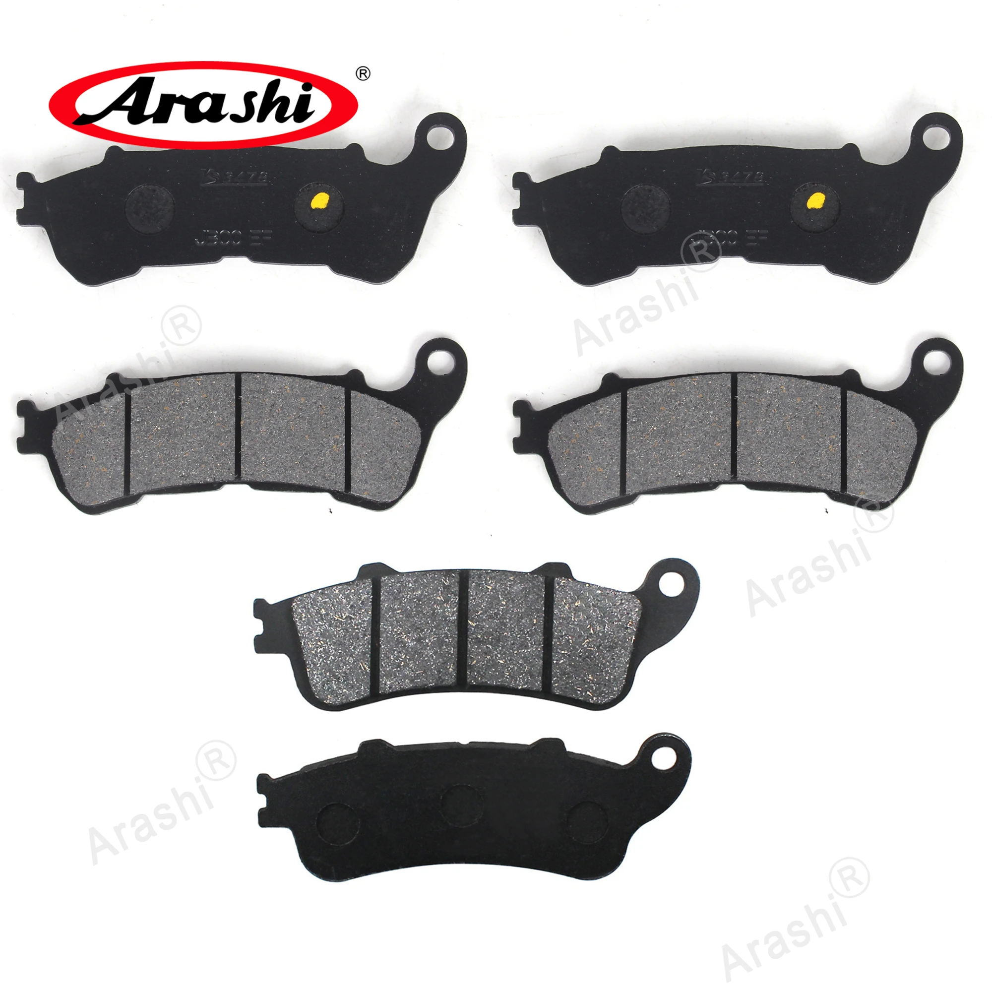 Arashi Front Rear Brake Pads For HONDA VFR 800 Non ABS 2006-2009 Discs Pad VFR800 ABS 2006 2007 2008 2009 2010 2011 2012 2013