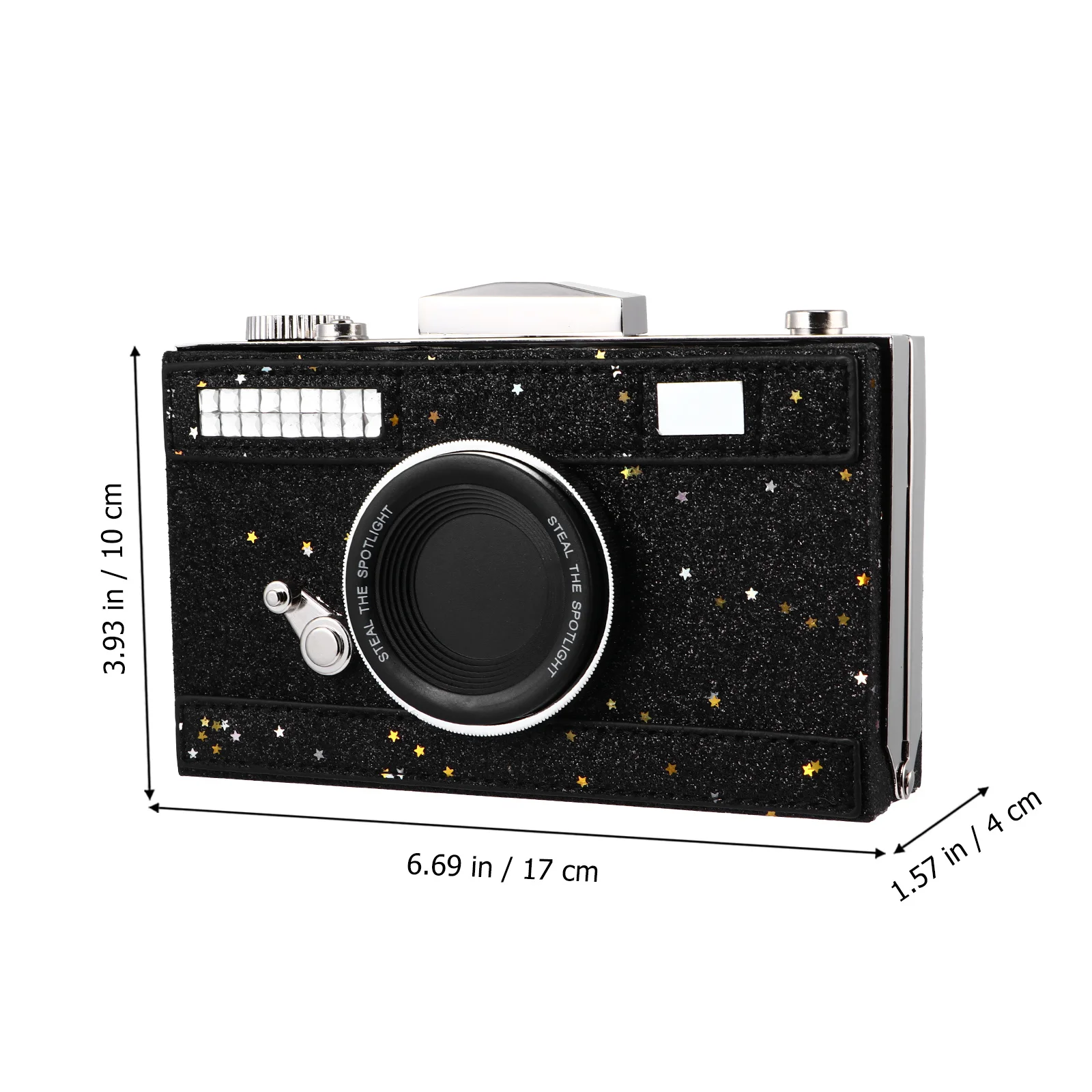 1 قطعة حقيبة كتف PU حقيبة نمط الكاميرا تصميم حديث بسيط براعة قوية مثالية للعمل هدية المدرسة لها #5