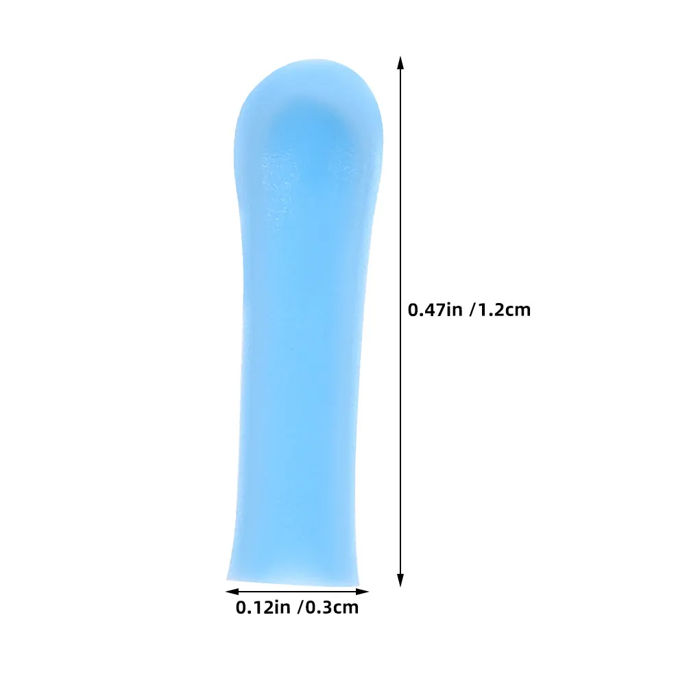 5Pcs Silicone Ear Spoon Replacement Tips Earwax Cleaner Tool Visible Earwax Removal Reusable Blue Ear Wax Removal Tips