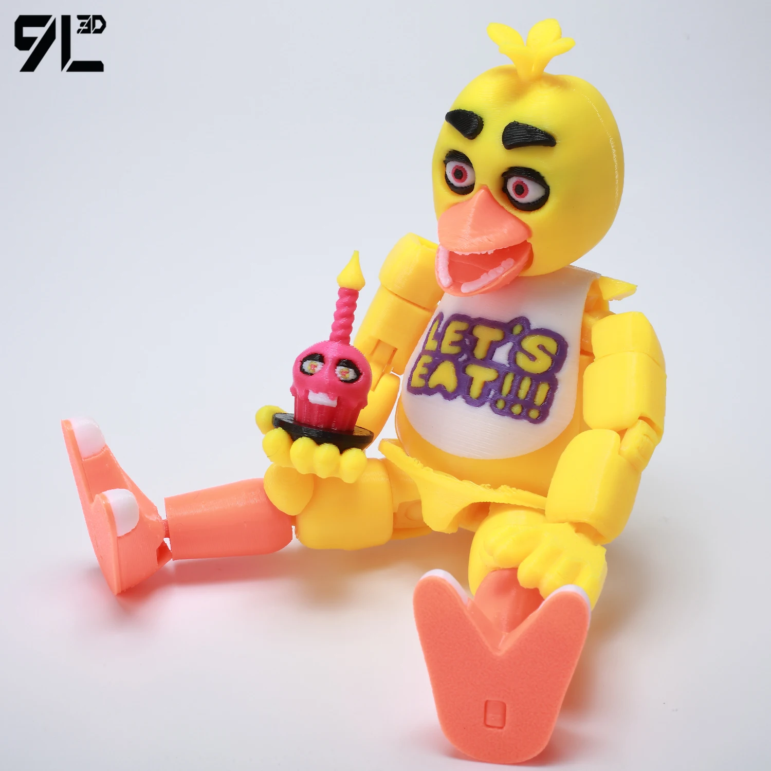 9L3D Dark Machinery Doll Series Yellow Chicken Chika Nightmare