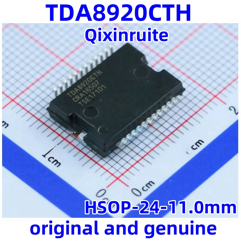 Qixinruite Brand new original TDA8920CTH HSOP-24-11.0mm D-class power amplifier audio power amplifier