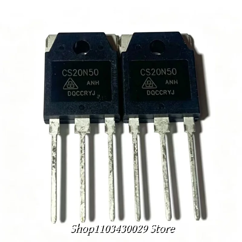 Original CS20N50 N-channel MOSFET TO-3P 500V 20A Power Field Effect Transistor 10Pcs