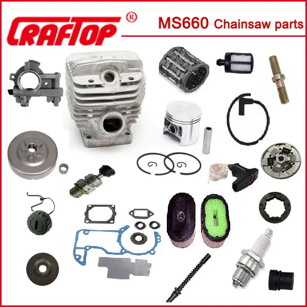 

ATV&UTV660/066 Chainsaw Parts Cylinder/Crankcase/Chains/Rotor Chain Saw Spare Parts
