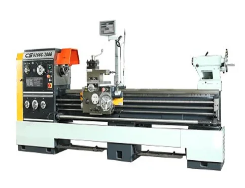 Torno Horizontal CS6266C/2000, tornos convencionales, Torno de burbujas Mesin Para, máquina de torno de cama con huecos de Metal