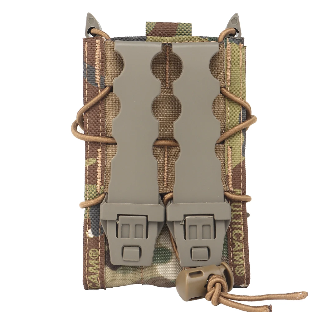 Taktische Molle Single Open-Top Mag Pouch 5,56 Magazintasche für AK AR M4 AR15 Magazines Gewehr Munition Holster Mag Carrier Halter