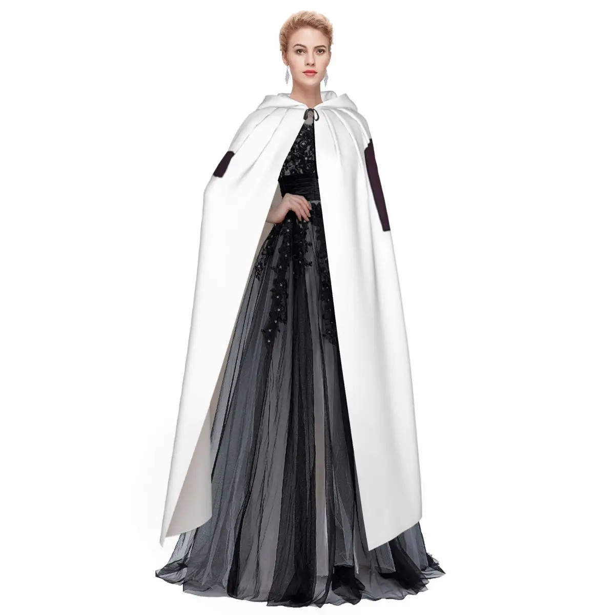 Abdl fralda menino ddlg adulto bebê fralda longa com capuz capa bruxa traje medieval cosplay capa halloween vampiro adulto unisex