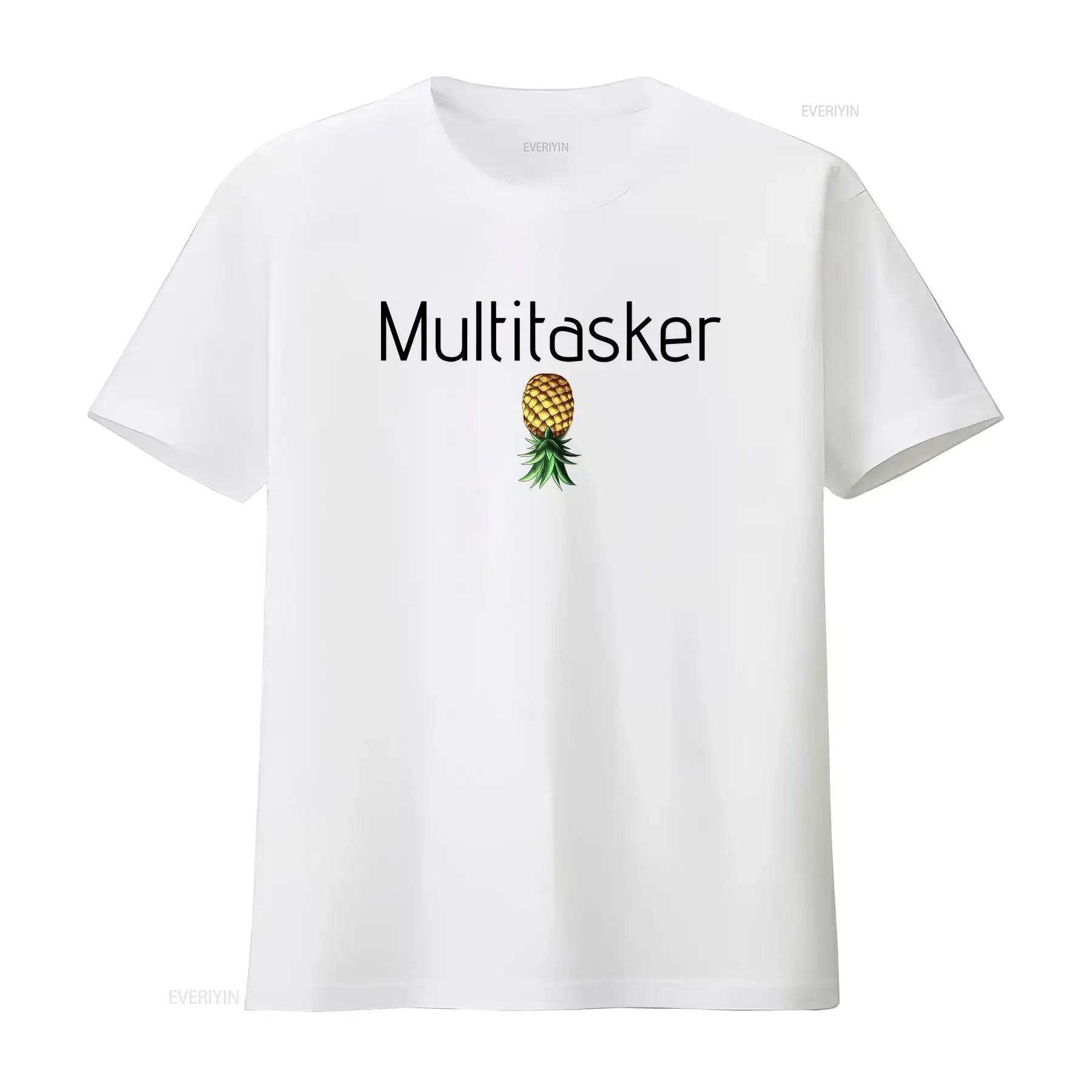 Multitasker Swinger T Shirt Clothing Lifestyle Funny Please Read The Size Chart vintage Washed Slightly Top For Everyday Wear