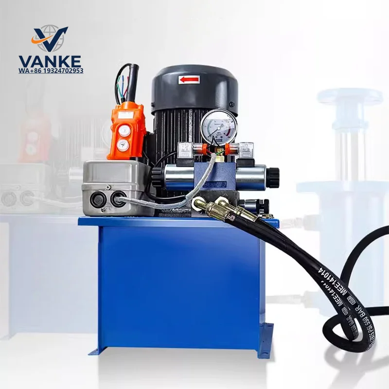Hydraulic pump station press complete hydraulic system oil pump hydraulic cylinder packer press electric oil pump