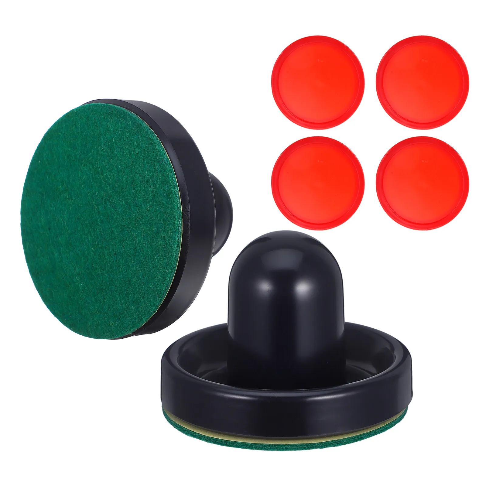 8Pcs Air Hockey Pushers Set 76Mm Standard Size Replacement Pucks Sliders Kit Game Table Accessories Competitive Play Supplies