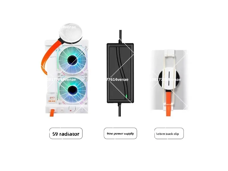 Universal Semiconductor Cooling Radiator Phone Tablet Cooler Gaming Live Streaming Mobile Fan