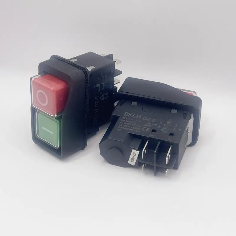 Мини-переключатель блендера DKLD DZ 6, водонепроницаемый электромагнитный переключатель, кнопка запуска и остановки электроинструмента KJD17