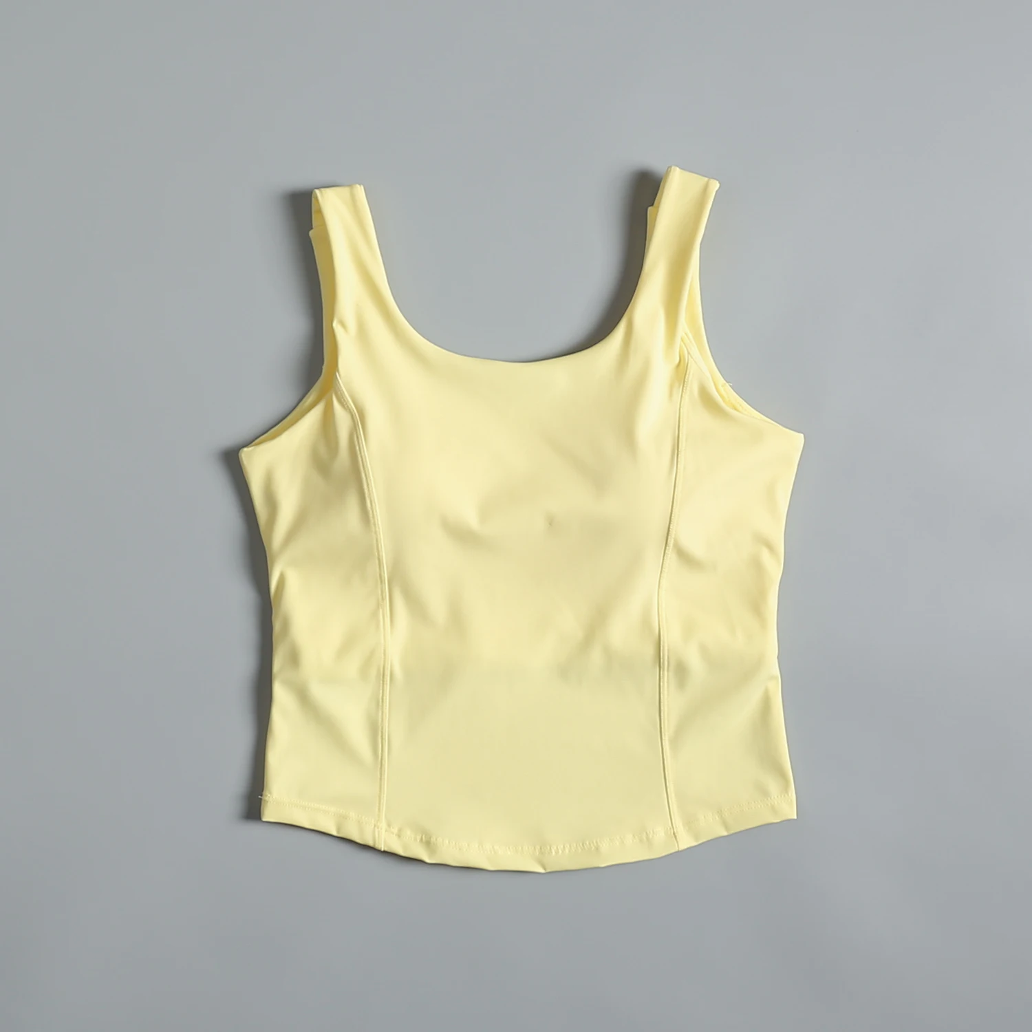 Women's Sports Tank Top Summer Shockproof Fitness Training Yoga One-Piece Running Bralette Full Cup Nylon Moisture Wicking