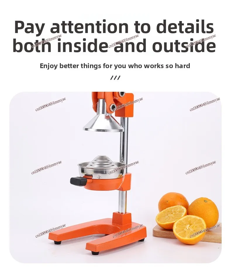 New Heavy-duty Three-dimensional Juicer Household Multi-functional Fruit Manual  Cast Iron
